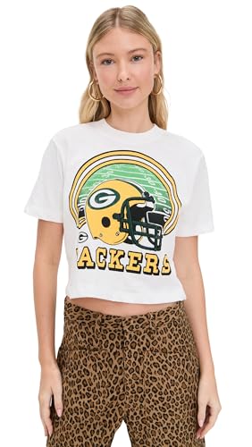 Junk Food Women's Packers Game Time MN Crop Tee