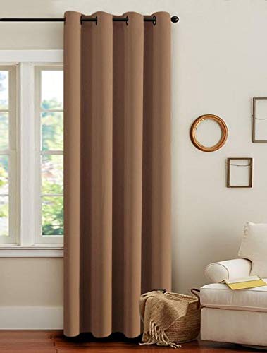 kurtains2fly Polyester One Sided Room Darkening Blackout Curtains- 1 Panels_Window- 4.5 x 5 ft