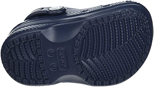 Crocs Baya Lined Tie-Dye Graphic Clog (Toddler/Little Kid), Navy/Navy, 9 Us Unisex #TOP3