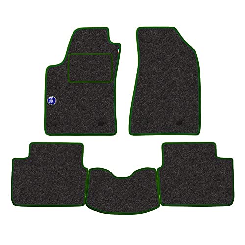Alfombrillas para Renault Clio 1998-2002 de moqueta automotriz gris con talonera premium