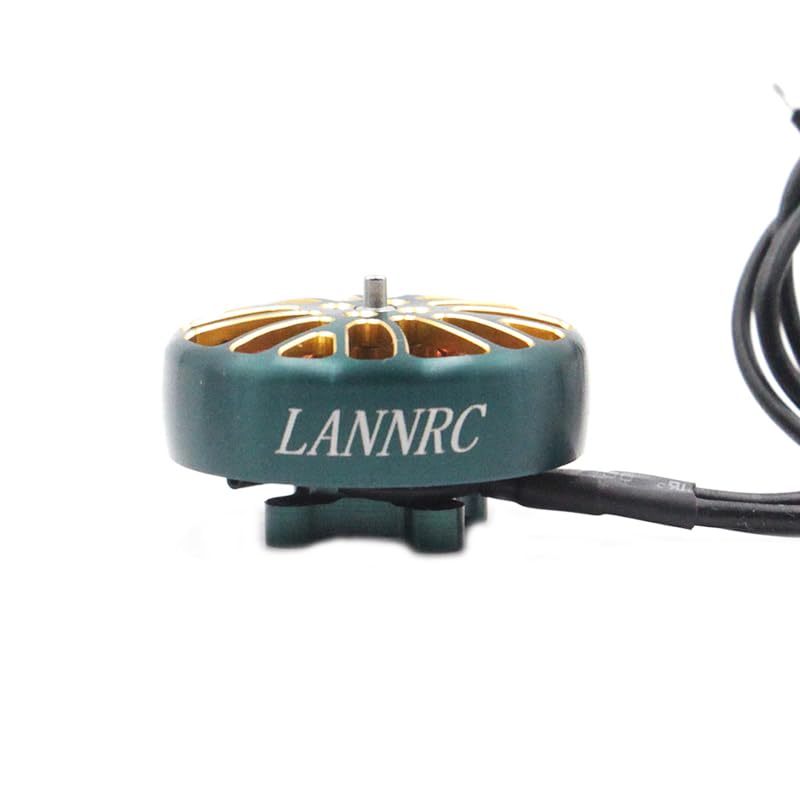SPARKHOBBY LANNRC 2004 Brushless Motor on a scale showing 16.5g