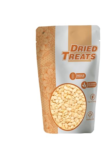 Image of Dried Treats Watermelon Seeds (Tarbooj Beej) 250 Grams - Raw Watermelon Seeds Packed with Protein, Fiber & Energy to Support Focus & Stamina - Delicious Dried Seeds for Office Lunches, Kids' Study Snacks & Mom's Homemade Halwa, Laddu & Home Made Sweets | Whole Roasted Tarbooj Seed | Raw Watermelon Beej