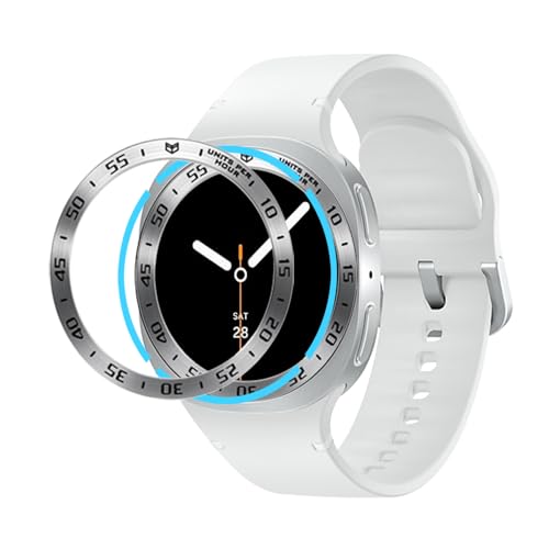 Protection de lunette Methray Galaxy Watch 8 40mm pour éviter les rayures sur le cadran