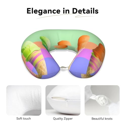 Almohada cuello espuma viscoelástica ergonómica negro miniatura 3