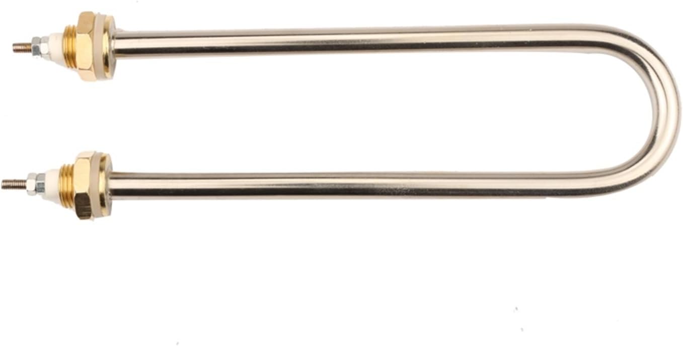 yaoqijie U Shape Heating Element, U Type Electric Heat Tube 1KW/1.5KW/2KW/3KW/4KW,Heating Pipe 220V/380V Single U Lasting(220V,2KW)