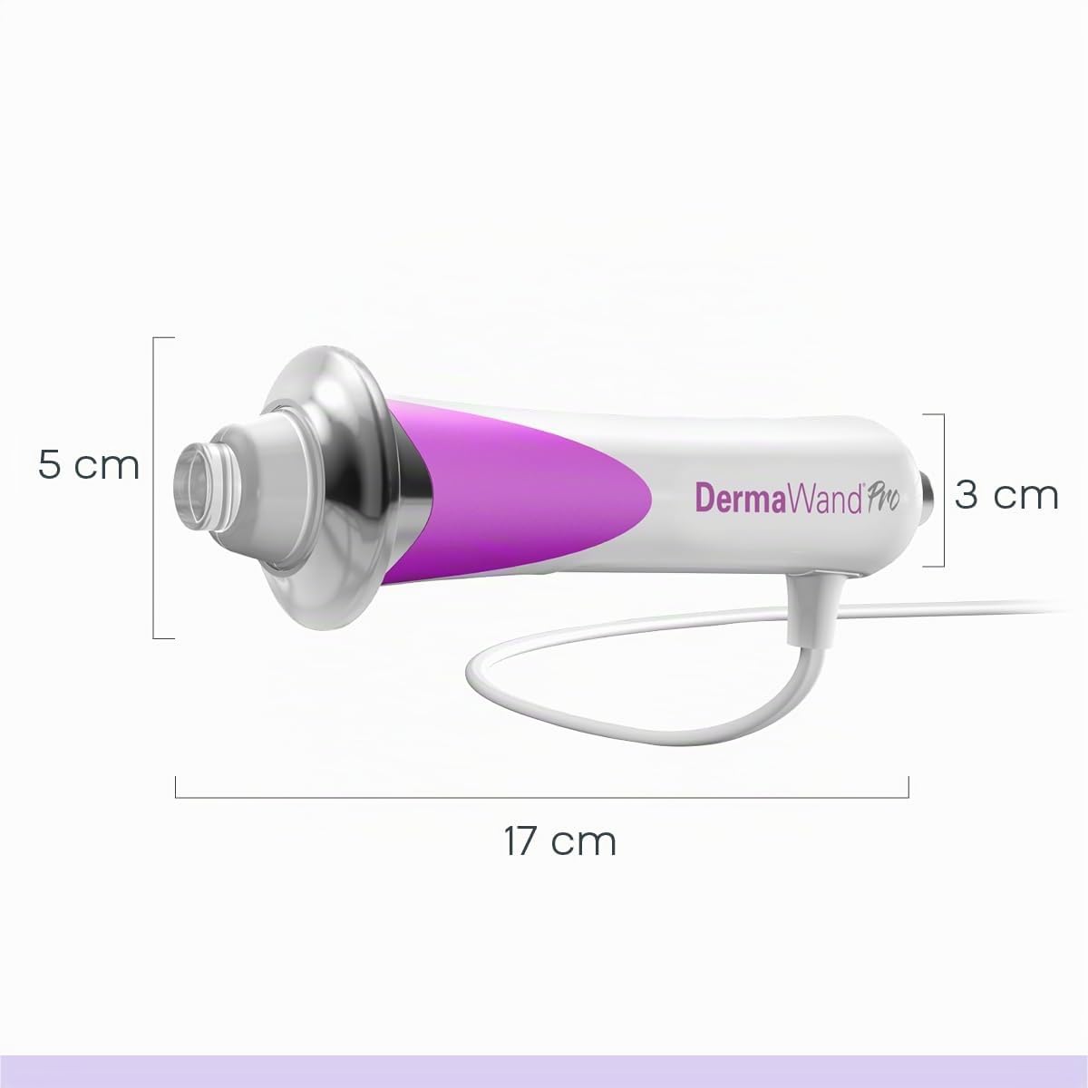Dermawand Pro Dispositivo Anti-Età per Viso - Tecnologia Alta Frequenza Riduce Rughe Linee Sottili - Cura della Pelle Avanzata a Casa