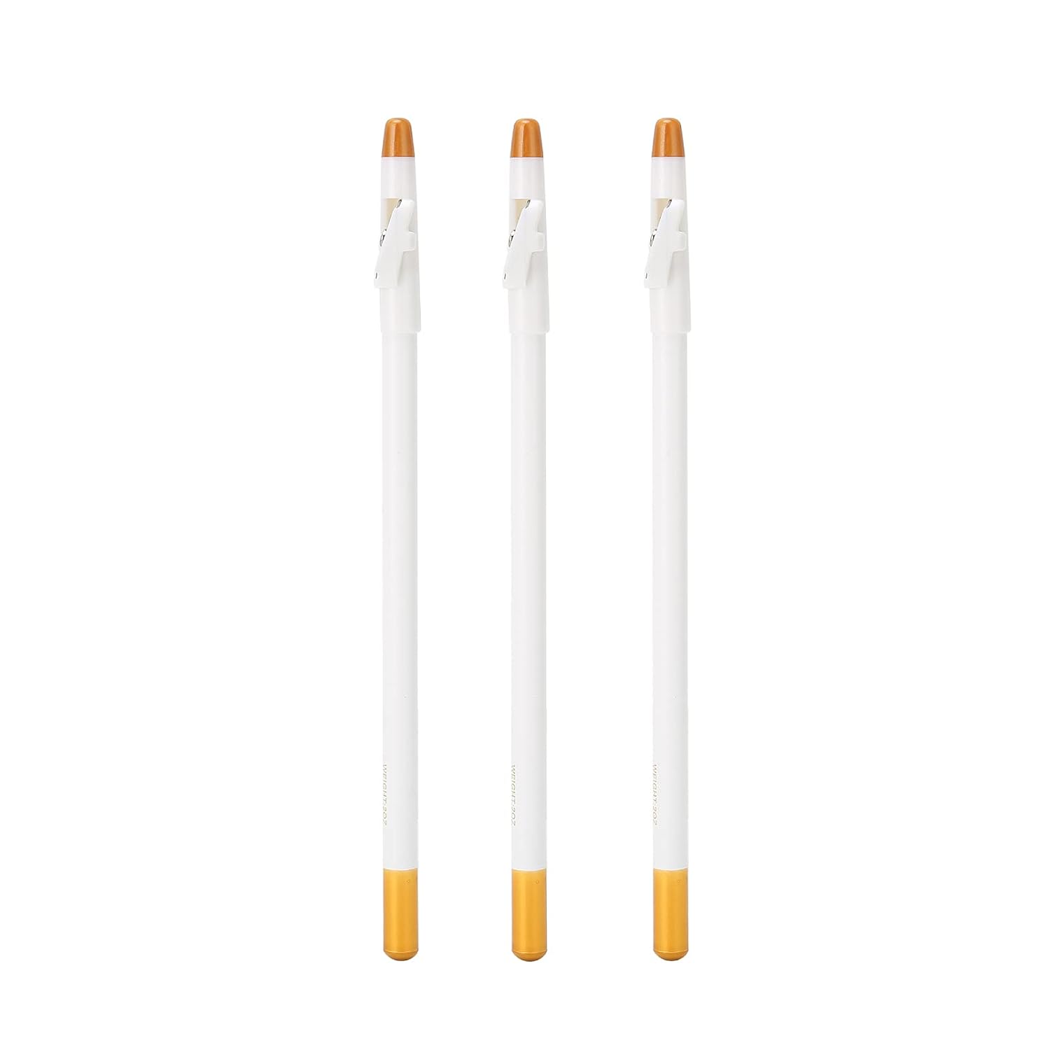 3 Pack Pencil, Beard for Men's Grooming, Tracing Tool for Hairline, Goatee Styling & Beard Shaping,White