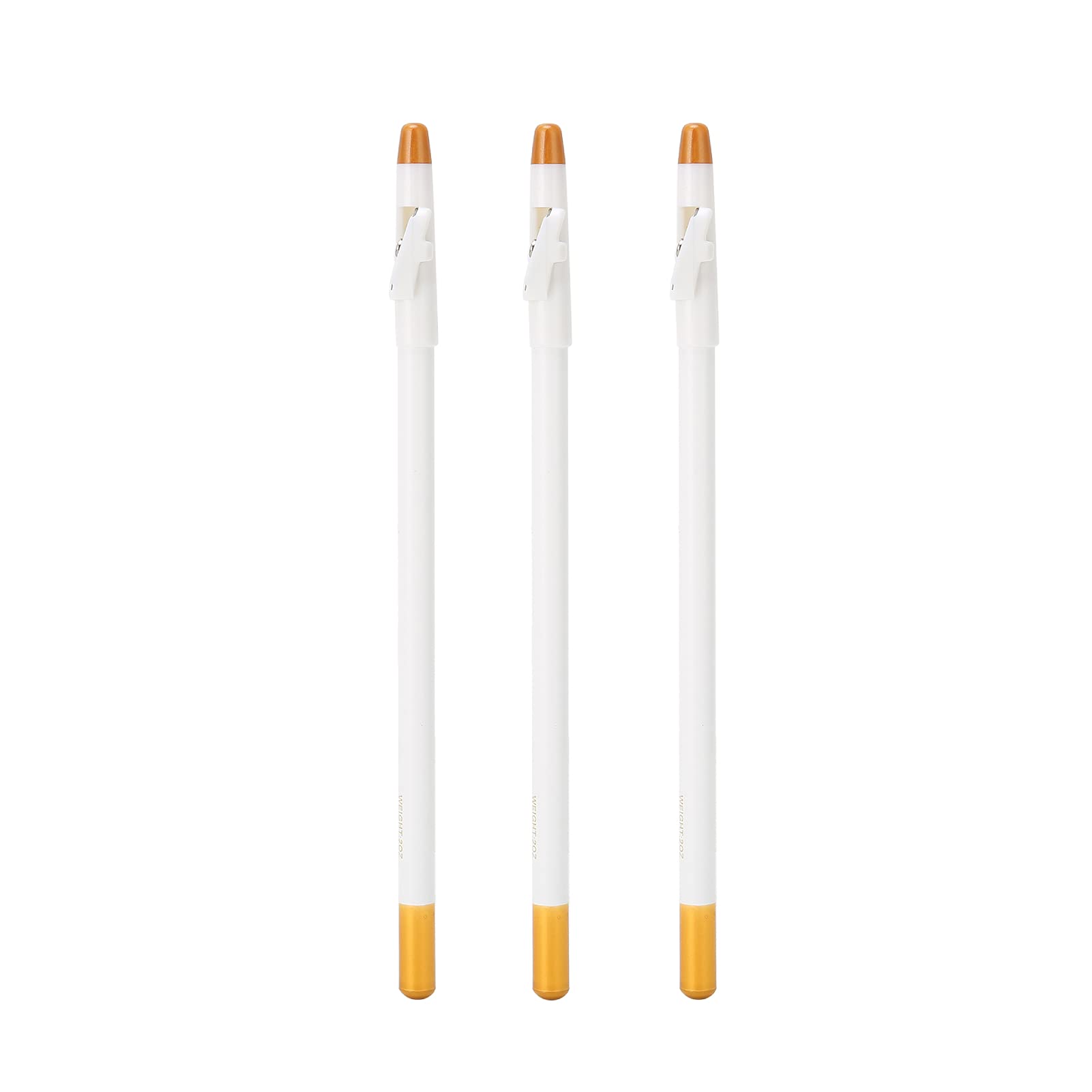3 Pack Pencil, Beard for Men's Grooming, Tracing Tool for Hairline, Goatee Styling & Beard Shaping,White