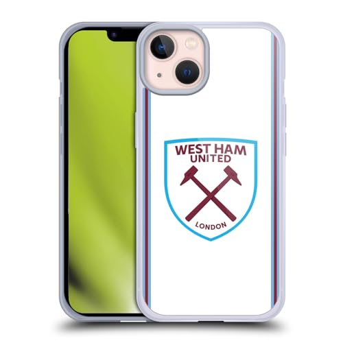 Funda West Ham United FC para iPhone 13 carcasa de gel suave para aficionados de los Hammers