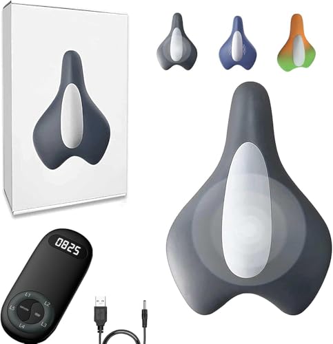 Pelvic Floor Trainer for Women and Men, Hip Muscle Strength Training, Intelligent Remote Control Exerciser, 5-Speed Adjustment, 3 Modes for Enhanced Strength and Comfort, Safe & Hygienic (Black)