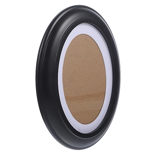 Zerodeko Cornice Portafoto Ovale Da 7 Pollici in Legno Elegante Decorazione Da Parete Per La Casa E Lufficio