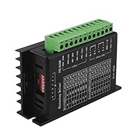 OUYZGIA Schrittmotortreiber TB6600 Nema 17/23/34 Schrittmotortreiber 4A 9-42V 32 Segmente, Geeignet 42/57/86 Typ 2/4 Phasen Schrittmotor, Schrittmotor Treiber für 3D Drucker/CNC, Verbesserte-1PCS