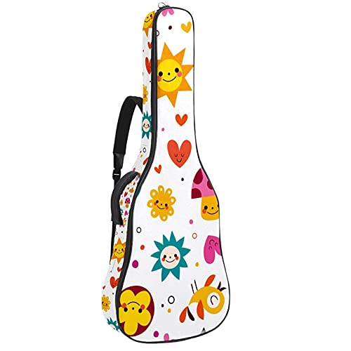 Housse guitare acoustique 106 cm antichoc pour éviter les rayures de votre guitare