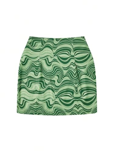 Women's Printed Wave Skirts2