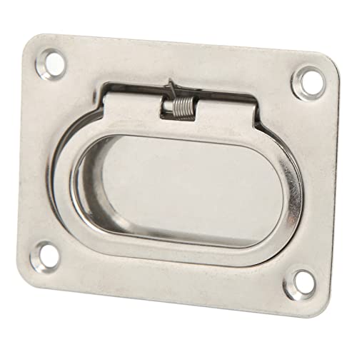 Edelstahl Lukengriff Für Boote – 316er Edelstahl, 7,5x5,6 Cm, Wasserfest & Korrosionsbeständig