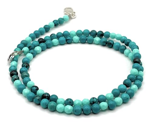 Collier ras du cou turquoise pour harmoniser le chakra frontal au quotidien