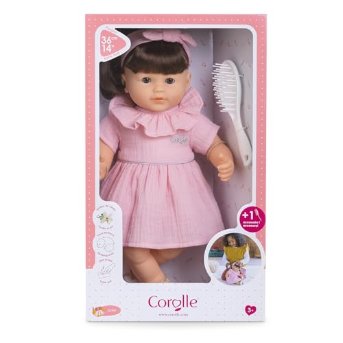 Muñeca Corolle Julie de Vinilo 36 cm con Accesorios miniatura 5