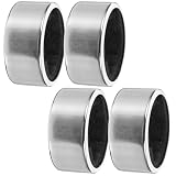 BESTonZON 4PCS Stainless Steel Wine Bottle Collars