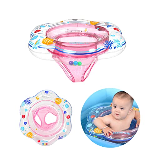 XQMMGO Bouée de natation pour bébé avec siège, accessoires de bain pour piscine pour enfants, tout-petits et nourrissons, bouée gonflable avec siège pour bébés...