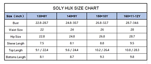 Soly Hux Girl's Tropical Print Bikini Bathing Suit With Kimono 3 Piece Swimsuits Multicoloured 140 #TOP4