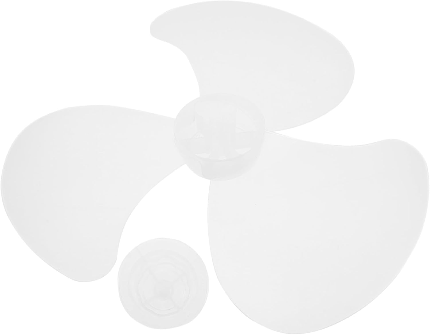 DOITOOL 3pcs Replacement Fan Blades for Table and Pedestal Fans Triple-leaf Blades Easy to Install and Clean Low Noise