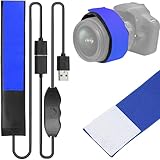 Tydeux 250mm USB Lens Warmer, Lens Dew Heater Strip, Stepless Temperature Regulator, Condensation Prevention for Telescopes Camera DSLR Lens Telescope Eyepieces Less Than 3.15 inch (80mm) in Diameter