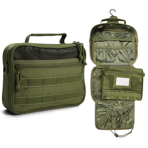 Image of Hanging Toiletry Bag for Men,Travel Toiletry Bag Organizer Dopp Kit