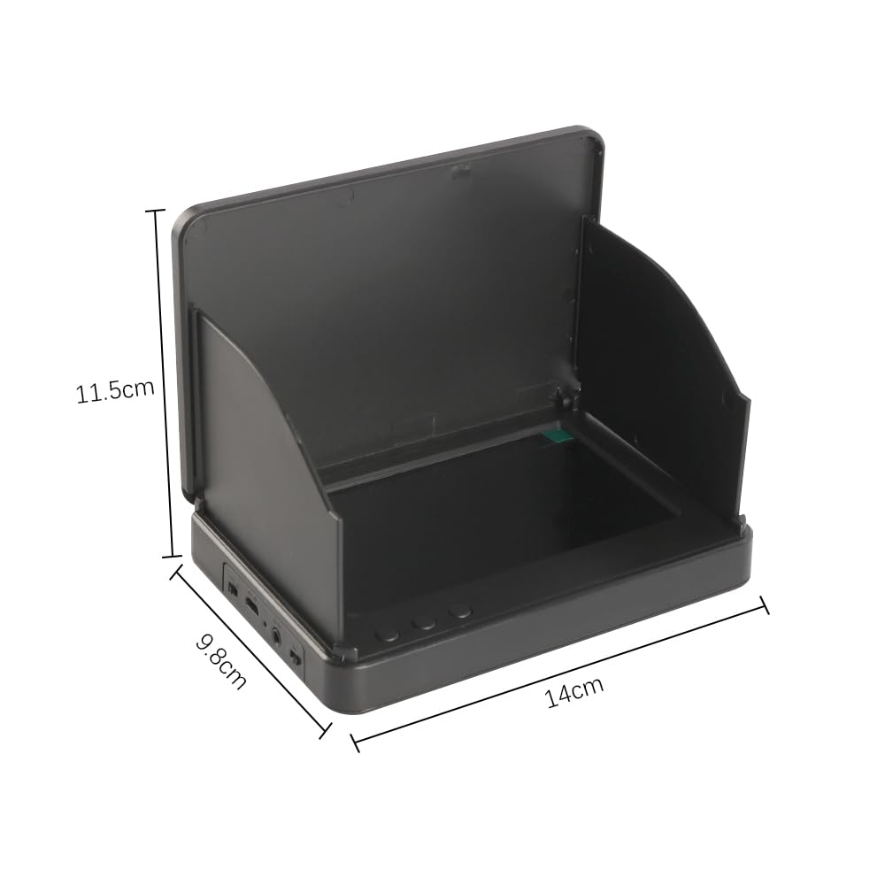 Sarini Cámara subacuática con sonda para Pesca, Gran Angular, visión Nocturna por Infrarrojos, Resistente al Agua, Pantalla IPS de 5 Pulgadas para Pesca en Hielo, ríos y embarcaciones