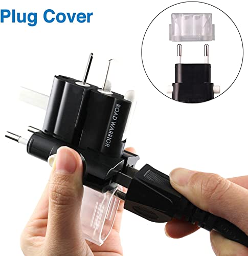 Road Warrior Universal Travel Plug Adapter Europe/Uk/Australia/Usa/India/China Compact Does Not Convert Voltage Rw101Bk #TOP7