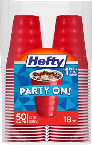Hefty Easy Grip Disposable Plastic...