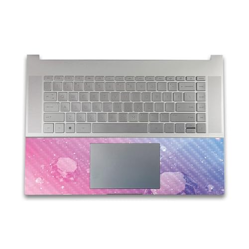Image of Carbon Fiber Gaming Skin Compatible with HP Envy x360 16 inch (2023) - Pink Diamond - Premium 3M Vinyl Protective Wrap Decal Cover - Easy to Apply | Crafted in The USA by MightySkins