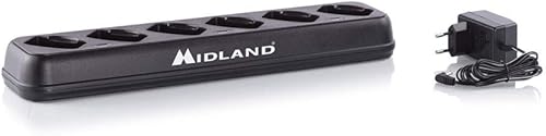 Midland 6-fach Standlader Business Radio BR02, 6fach