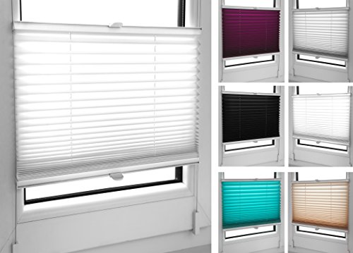 Tropik Home Pleated Blinds 35cm x 100cm