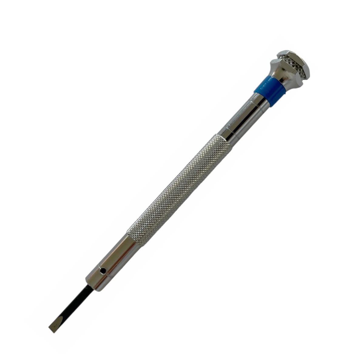 Buzzufy Silver Boley Stainless Steel Screwdriver 2.50Mm Blue Tool For Watchmaker