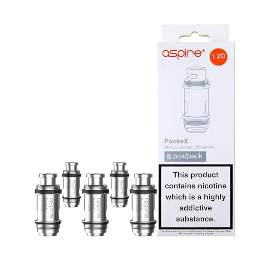 Authentische Aspire PockeX 1.2 ohm Clapton Coils (packung von 5) Enthält Kein Nikotin