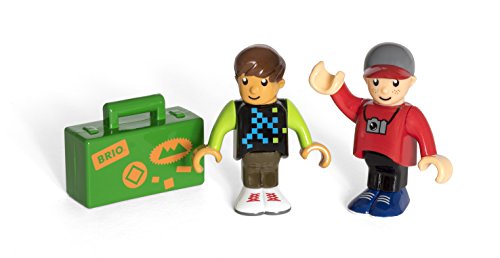 Preisvergleich Produktbild BRIO World 33823 - Bahn Reisende mit Koffer