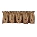 Park Designs Wine Sturbridge Star Embroidered Point Valance