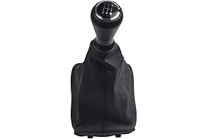 Hacreyatu Gear Shift Knob Cover for Peugeot 206