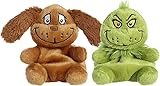 Aurora Dr. Seuss Grinch & Max 5 Inch Palm Pals Bundle