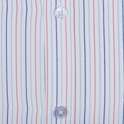 Image of ACCOX Men's Striped Half Sleeves Regular Fit Cotton Formal Checkred Shirts(GCR02)
