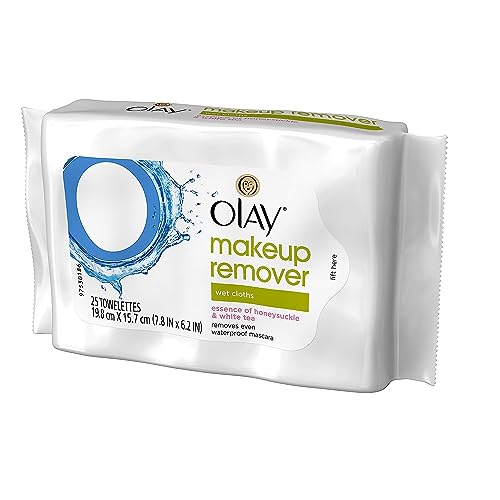 Olay Cleanse Makeup Remover, Rose Water, 25 Wipes - image 5