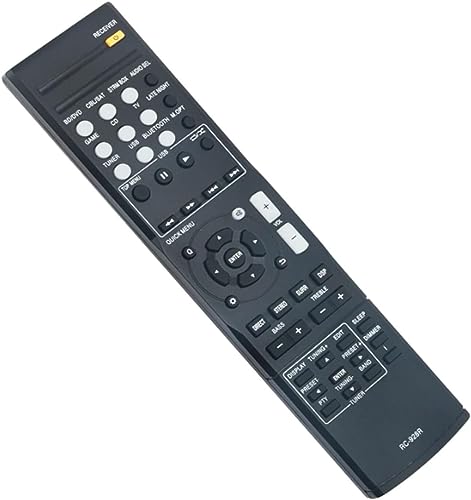 New RC-928R Replace Remote Control Compatible with Onkyo AV Receiver TX-SR353 HT-S3800 HT-S3900 HT-R397 HTP-395 TX-SR373 TXSR353 HTS3800 HTS3900 HTR397 HTP395 TXSR373