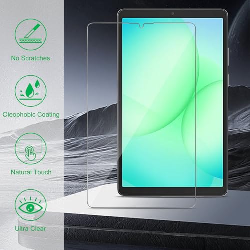 XunyLyee 2-Pack, Screen Protector for Samsung Galaxy Tab A9 8.7"/ Galaxy Tab A11 (8.7 inch) 2025 SM-X110/ SM-X115/ SM-X133/SM-X135 Tempered Glass Film Easy Installation - Image 6