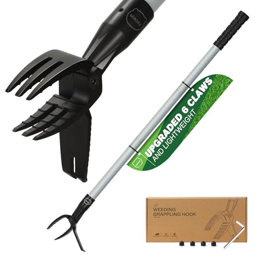La mejor selección de Cortafríos para mampostería los más recomendados. 41 MIAOKE Herramienta de deshierbe Ligera y de 6 Garras, Herramienta de extracción de malezas de 44.5 Pulgadas con diseño de Plataforma de pie, Extractor de malezas Manual para...