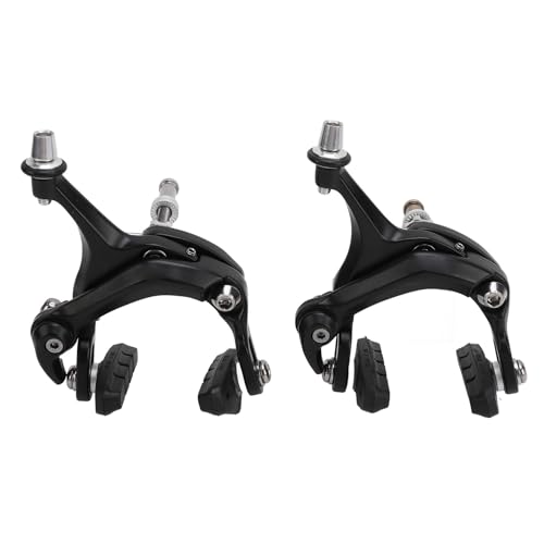 2PCS Front Rear Brake Calipers Aluminum Alloy 2.4D Brakes Caliper Set with Stable Braking Force for Road Cycling