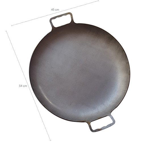 Disco de Arado Chapa Bifes Bifeira Campeira Aço Carbono 45cm