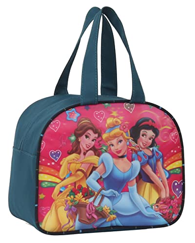 Image of STRONG LIFE Polyester Tiffin Picnic Work School Office Lunch Bag for Kids with Bottle Holder (Sky Blue)