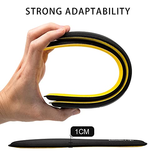 Image of riemot Memory Foam Insoles for Men, Comfort Cushioning Shoe Inserts, Super Soft Replacement Innersoles for Sneakers Slippers Boots, Breathable Full Length Shoe Insoles Black EU 42, 11 Women /9 Men