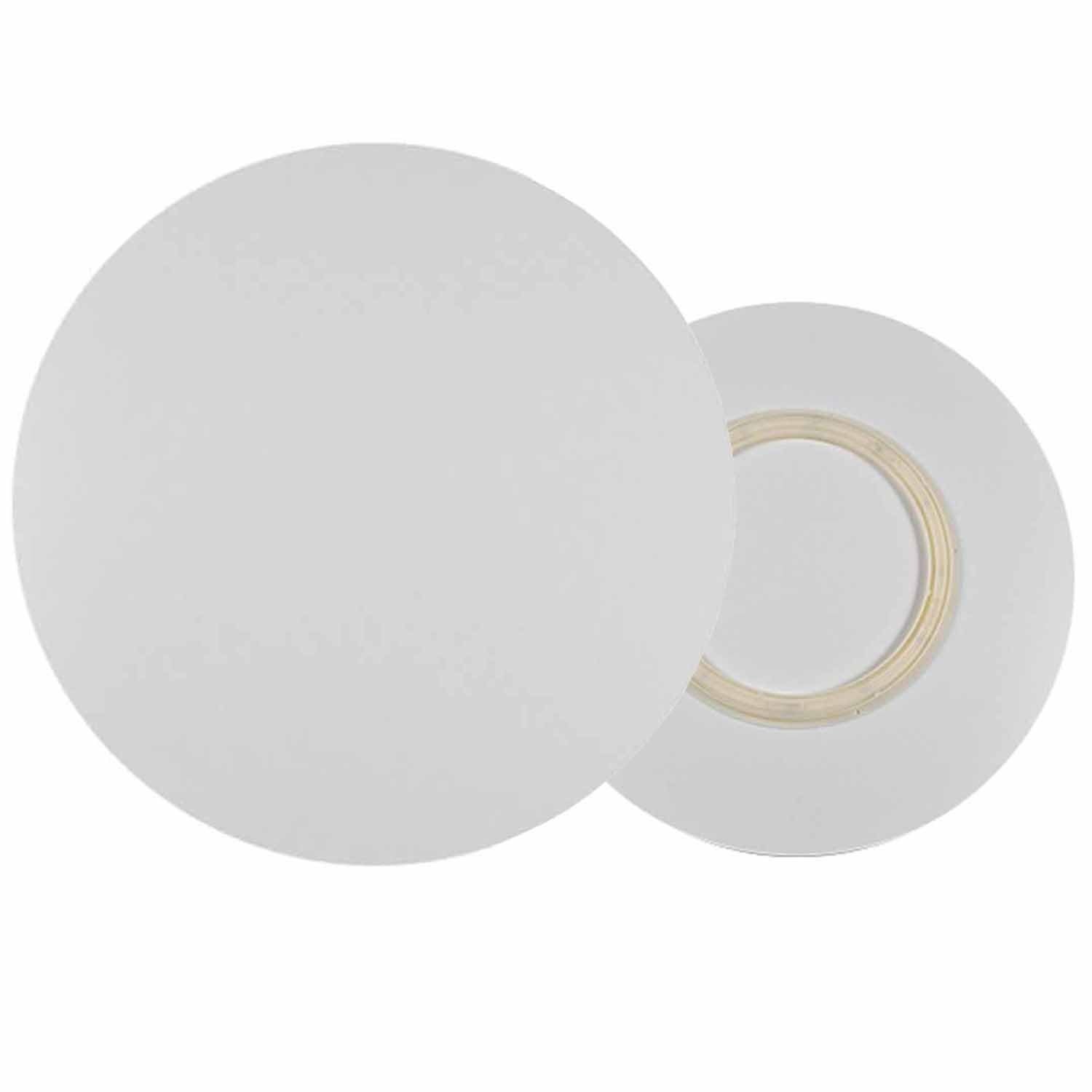 Plateau de service Lazy Susan en bois avec base pivotante pour table