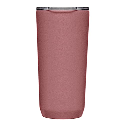 Copo Térmico Horizon 590 ml – Aço inoxidável – Tampa de três modos – Rosa Terracota